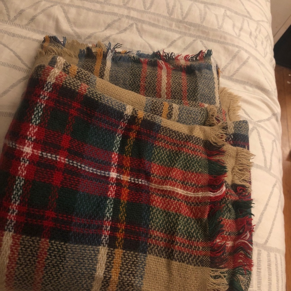 Nordstrom Plaid Scarf
